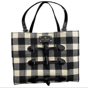 Kate spade wool fox trot handbag